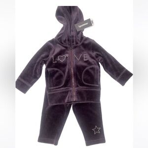 3 pommes NWT sweat suit and pants set size 6 months